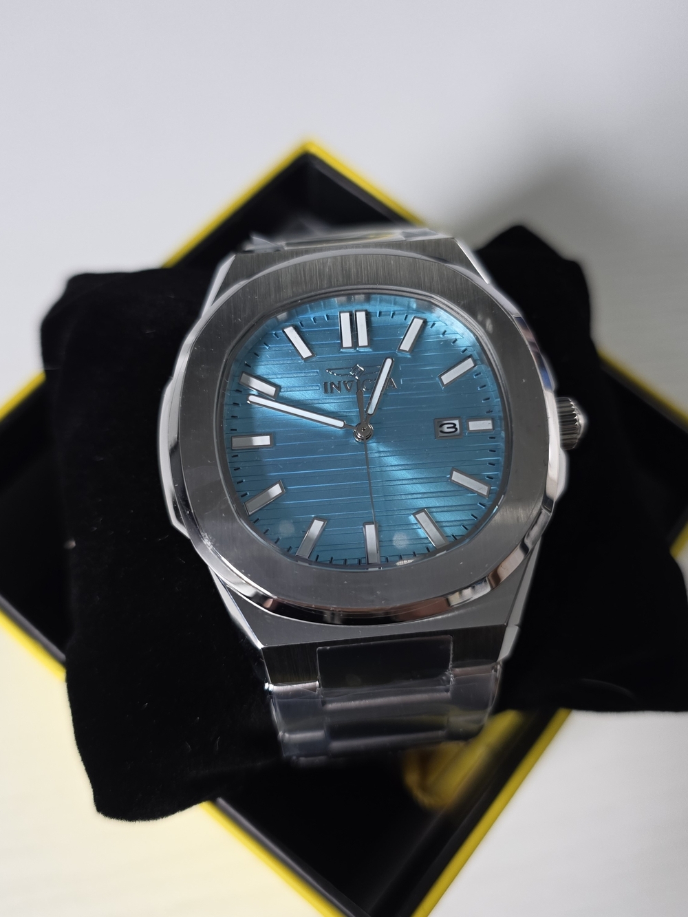 Invicta Men's Stainless Steel Watch - Blue Dial